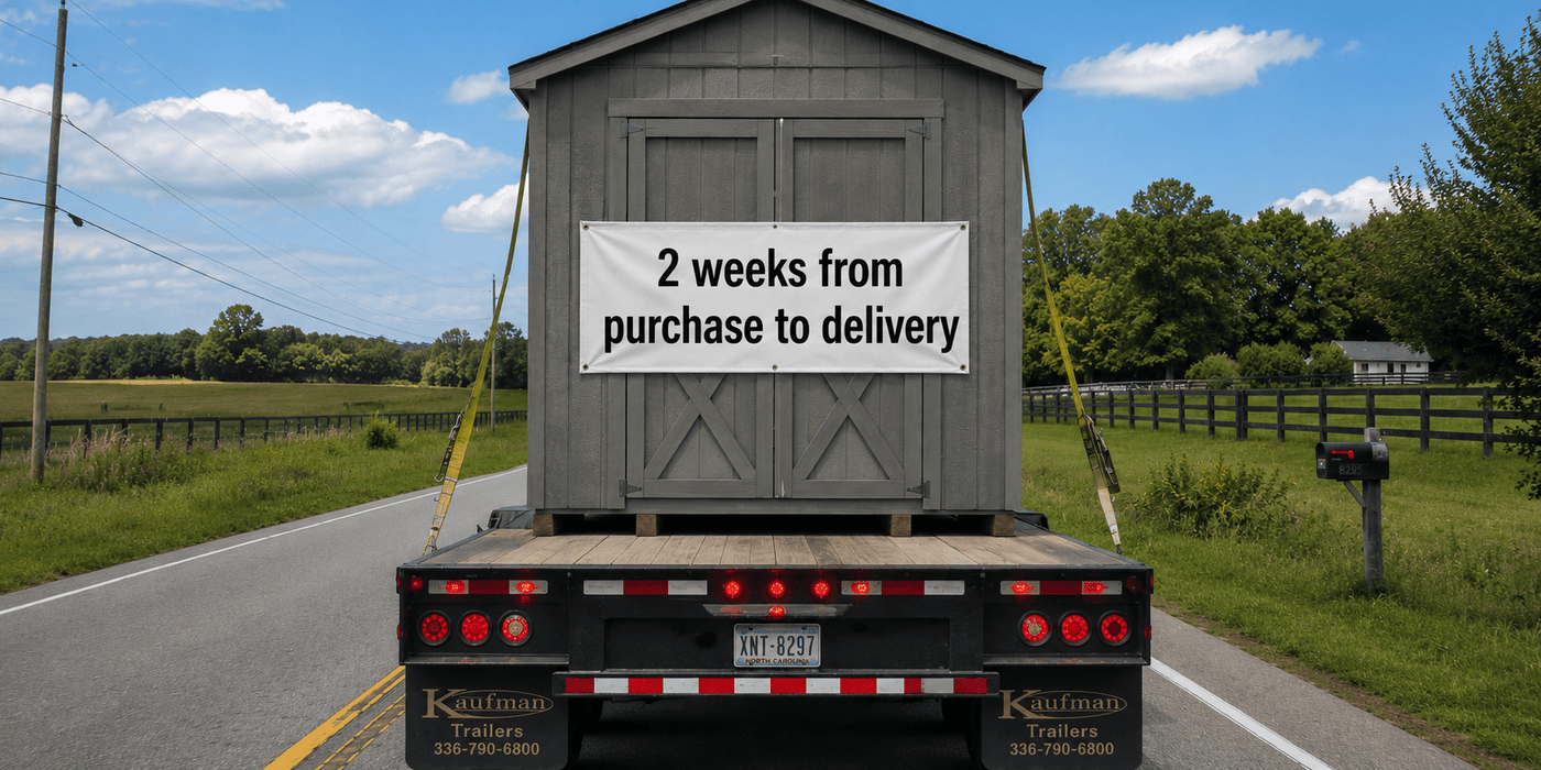 The Bunce Buildings Two-Week Delivery Guarantee - Bunce Buildings