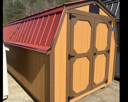 8 X 16 4' Wallbarn Shed (SKU: OBHK - 24114) Bunce Buildings OBHK-24114