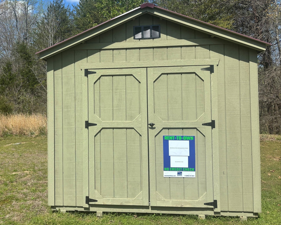 10 X 16 A - Frame Shed (SKU: OBVD000036GA2Q4C) Bunce Buildings OBVD000036GA2Q4C