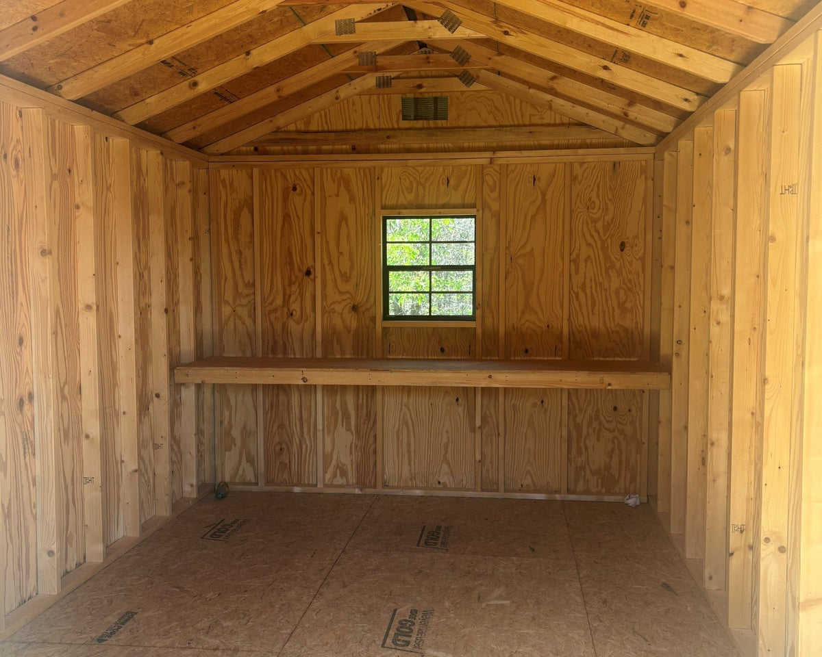 10 X 16 A - Frame Shed (SKU: OBVD000036GA2Q4C) Bunce Buildings OBVD000036GA2Q4C