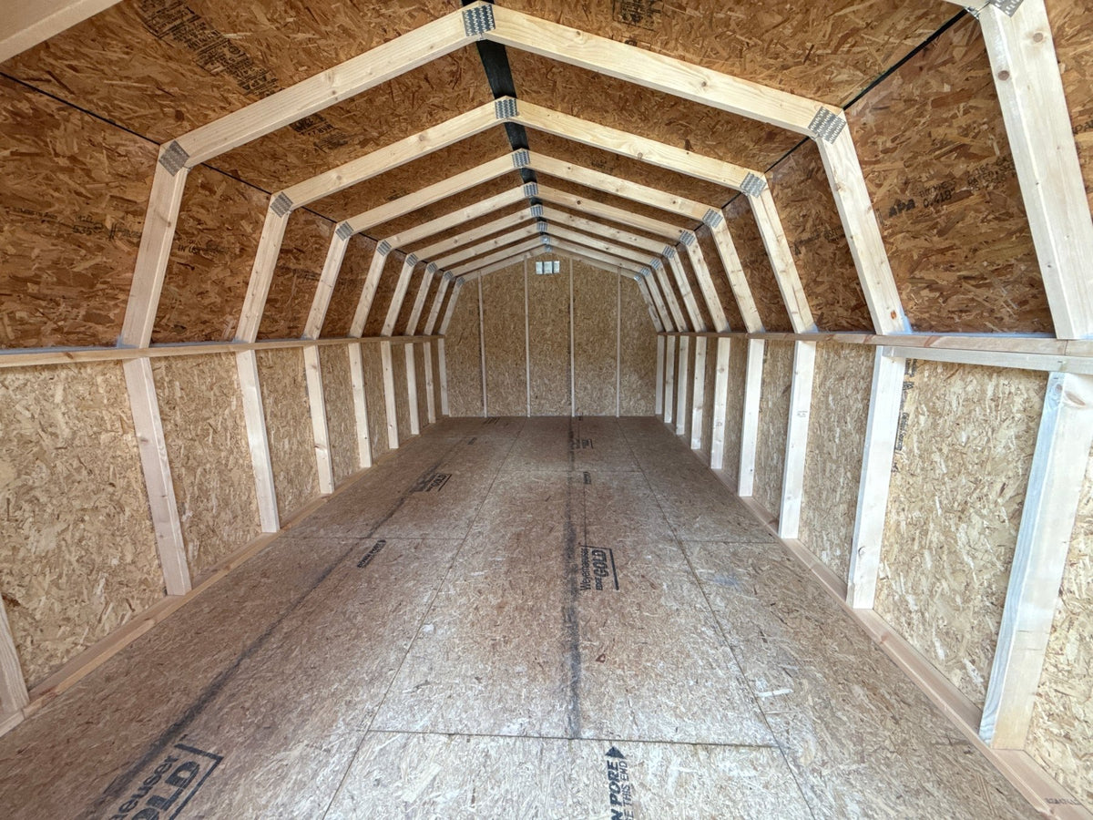 10 X 20 4' Wallbarn Shed (SKU: OBNW - 24472) Bunce Buildings OBNW-24472