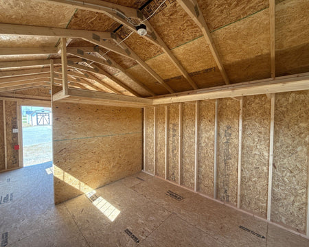 12 X 28 A - Frame Shed (SKU: OBSD - 25728) Bunce Buildings OBSD-25728