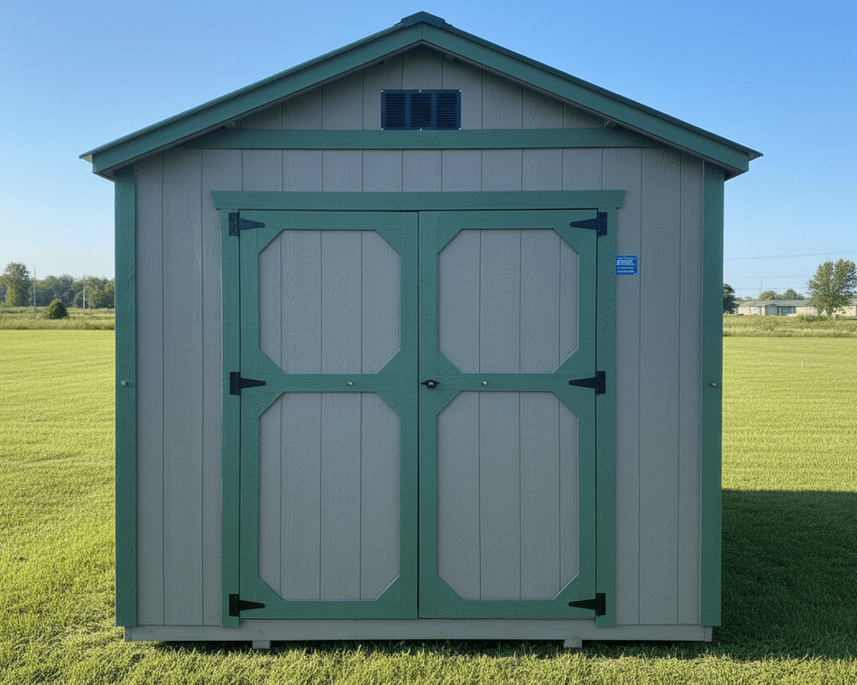 10 X 12 A - Frame Shed (SKU: OBMV - 24941) Bunce Buildings OBMV-24941