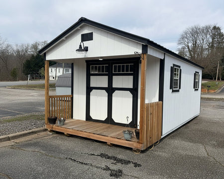 12 X 20 A - Frame Shed (SKU: OBLR - 23826) Bunce Buildings OBLR-23826