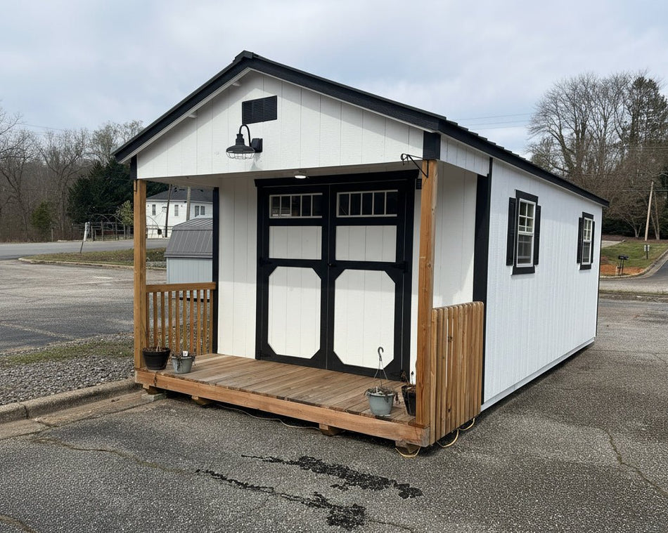 12 X 20 A - Frame Shed (SKU: OBLR - 23826) Bunce Buildings OBLR-23826