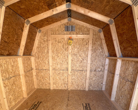8 X 8 4' Wallbarn Shed (SKU: OBKP - 25449) Bunce Buildings OBKP-25449