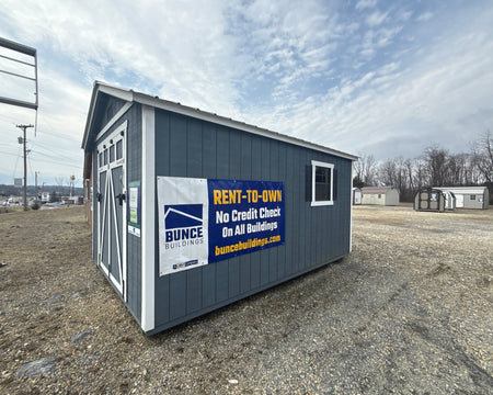 12 X 16 A - Frame Shed (SKU: OBDB - 21240) Bunce Buildings OBDB-21240