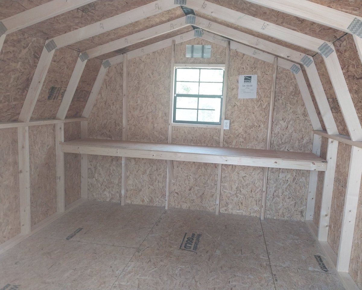 10 X 12 4' Wallbarn Shed (SKU: OBAS - 26119) Bunce Buildings OBAS-26119