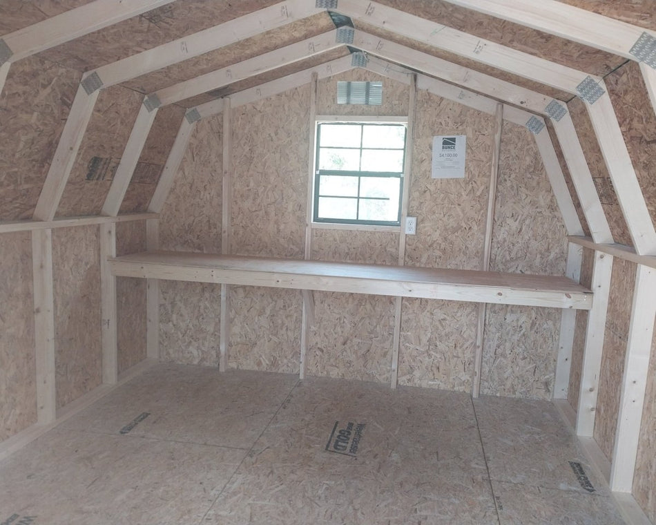 10 X 12 4' Wallbarn Shed (SKU: OBAS - 26119) Bunce Buildings OBAS-26119