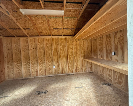 10 X 16 A - Frame Shed (SKU: OBCU - 22256) Bunce Buildings OBCU-22256