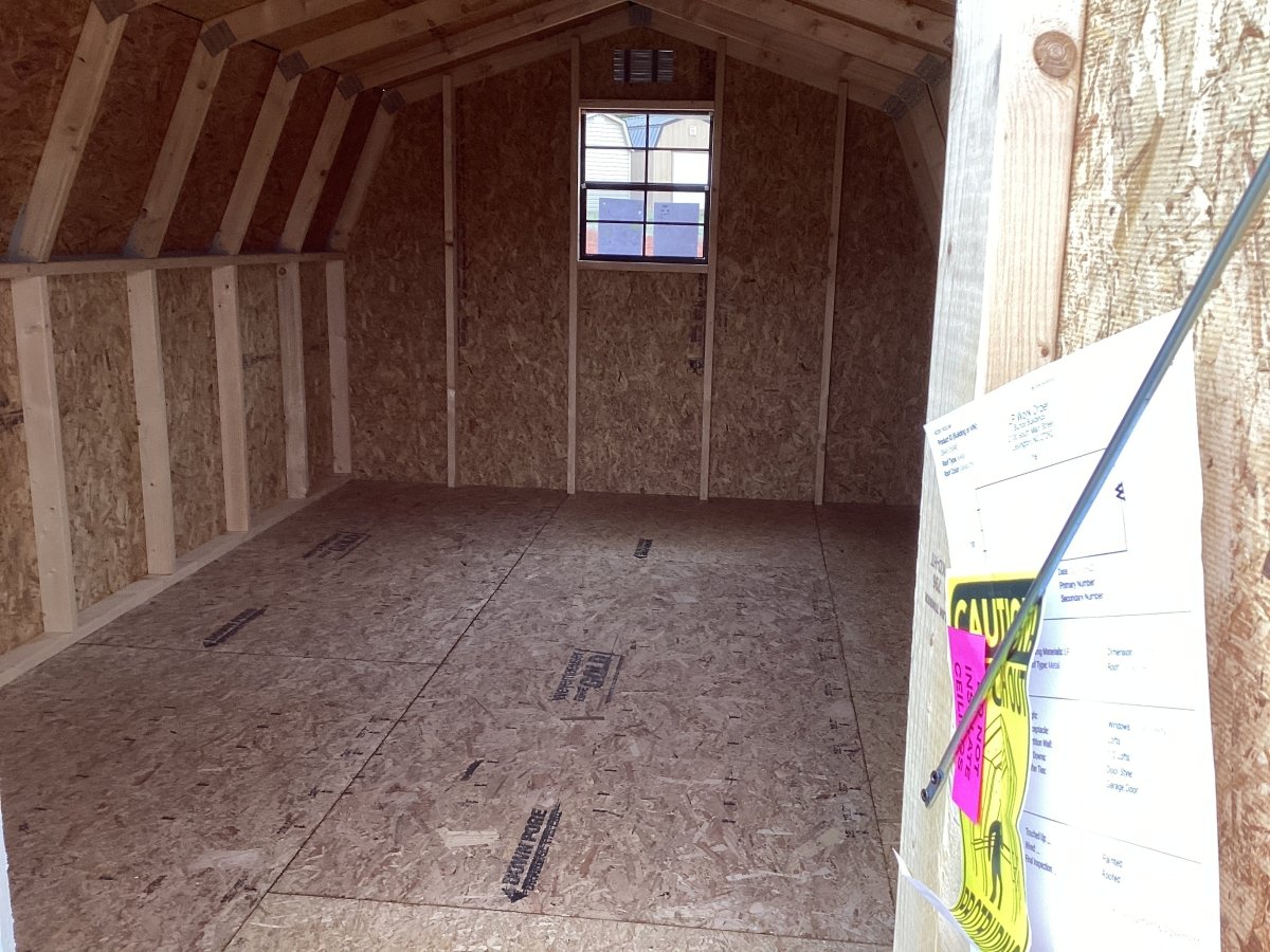 10x16 4' Wallbarn LP (SKU: OBAB-26848) Bunce Buildings 