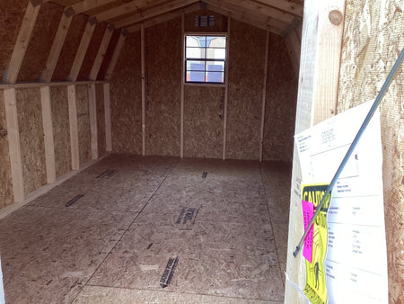 10x16 4' Wallbarn LP (SKU: OBAB-26848) Bunce Buildings 