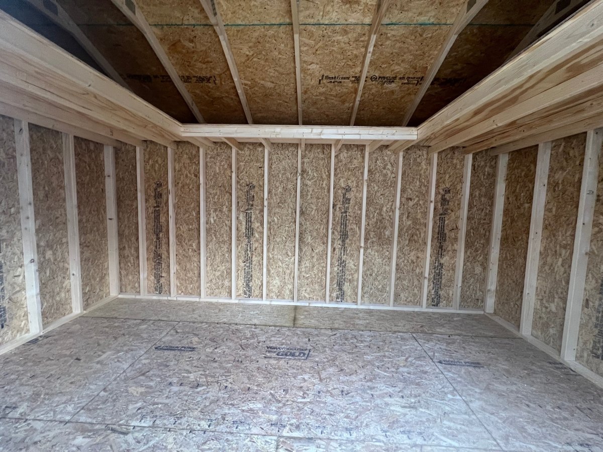 10x16 A-Frame LP (SKU: OBKP-26779) Bunce Buildings 