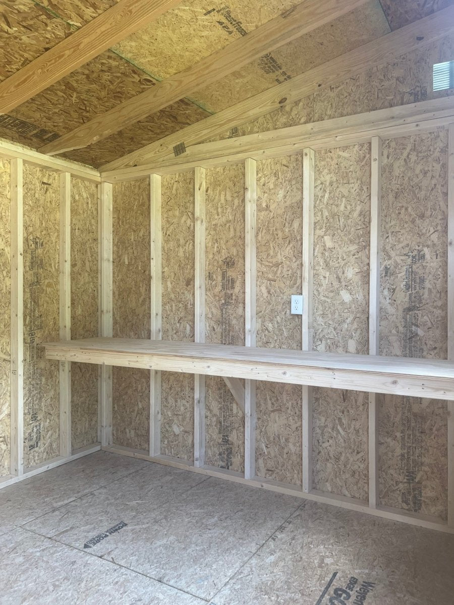 10x20 Shed Roof LP (SKU: OBCO-26815-R) Bunce Buildings 