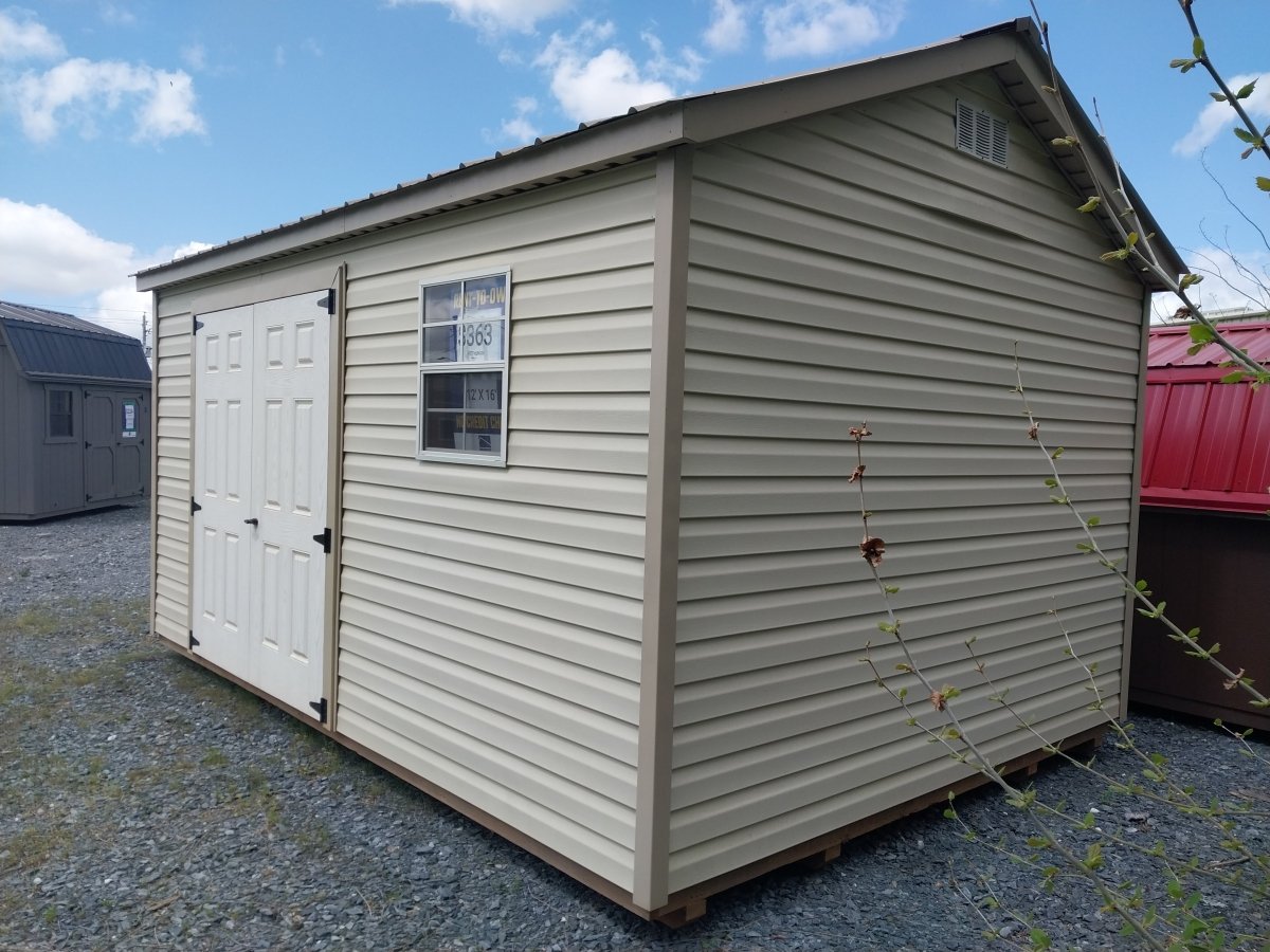 12 X 16 A - Frame Shed (SKU: OBLC - 21847) Bunce Buildings OBLC-21847