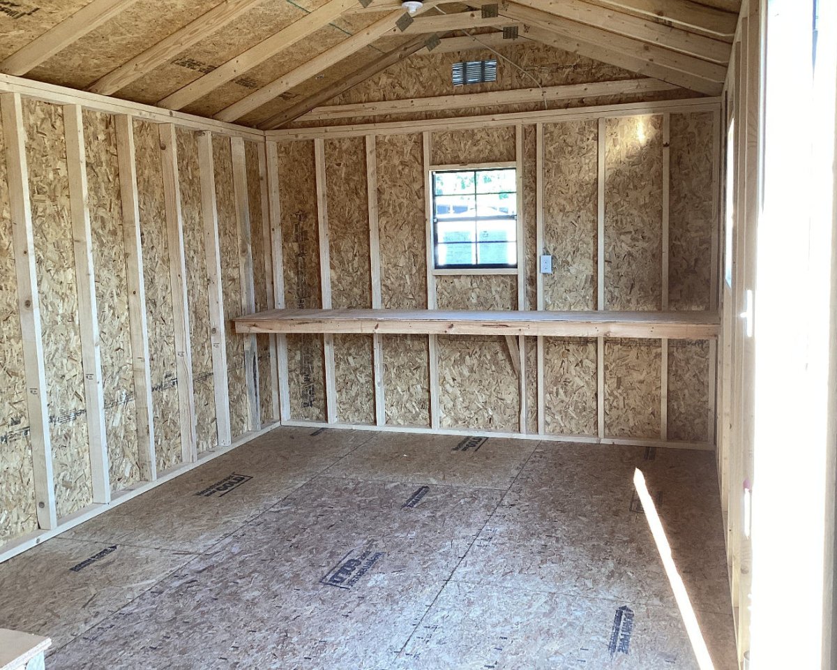 12 X 28 A-Frame Shed (SKU: OBSHOP-26565) Bunce Buildings OBSHOP-26565