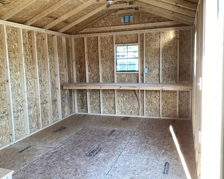 12 X 28 A-Frame Shed (SKU: OBSHOP-26565) Bunce Buildings OBSHOP-26565