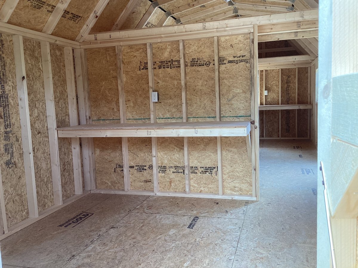 12 X 28 Amish Shed/Storage Building (SKU:OBMT-26688) Bunce Buildings OBMT-26688