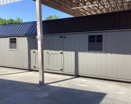 12 X 28 Amish (SKU:OBGB - 26709) Bunce Buildings OBGB-26709