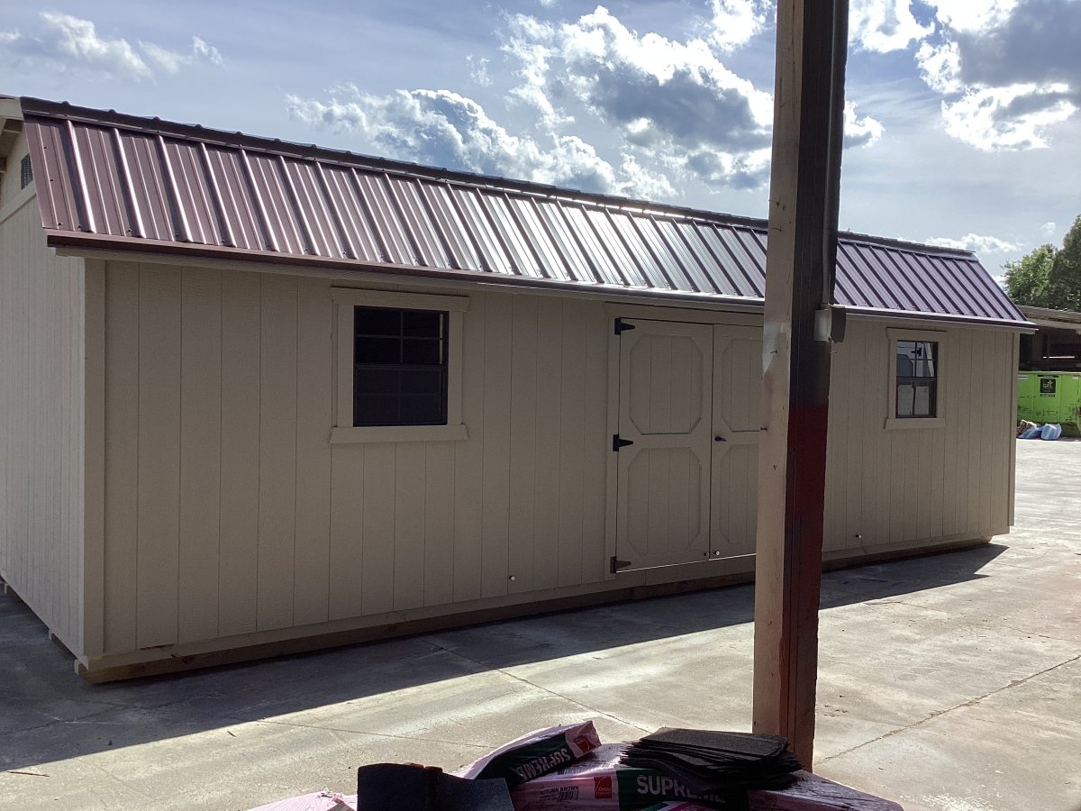 12 X 28 Amish (SKU:OBGB - 26711) Bunce Buildings OBGB-26711