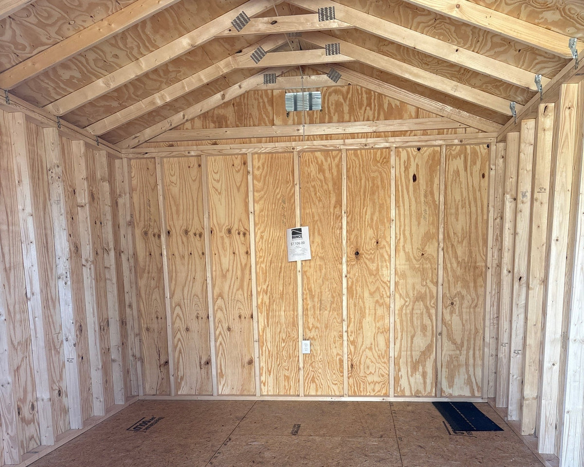 12 X 16 A - Frame Shed (SKU: OBWL - 25577) Bunce Buildings OBWL-25577