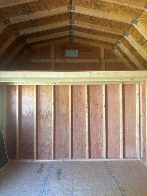 12x16 Amish WOOD (SKU: UBM - 043) Bunce Buildings 