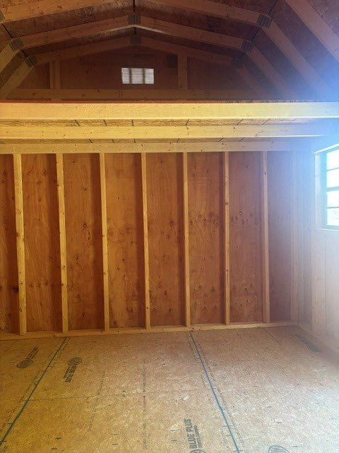 12x16 Amish WOOD (SKU: UBM - 043) Bunce Buildings 