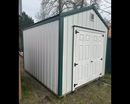 10 X 12 A - Frame Shed (SKU: MORG - 0963) Bunce Buildings MORG-0963