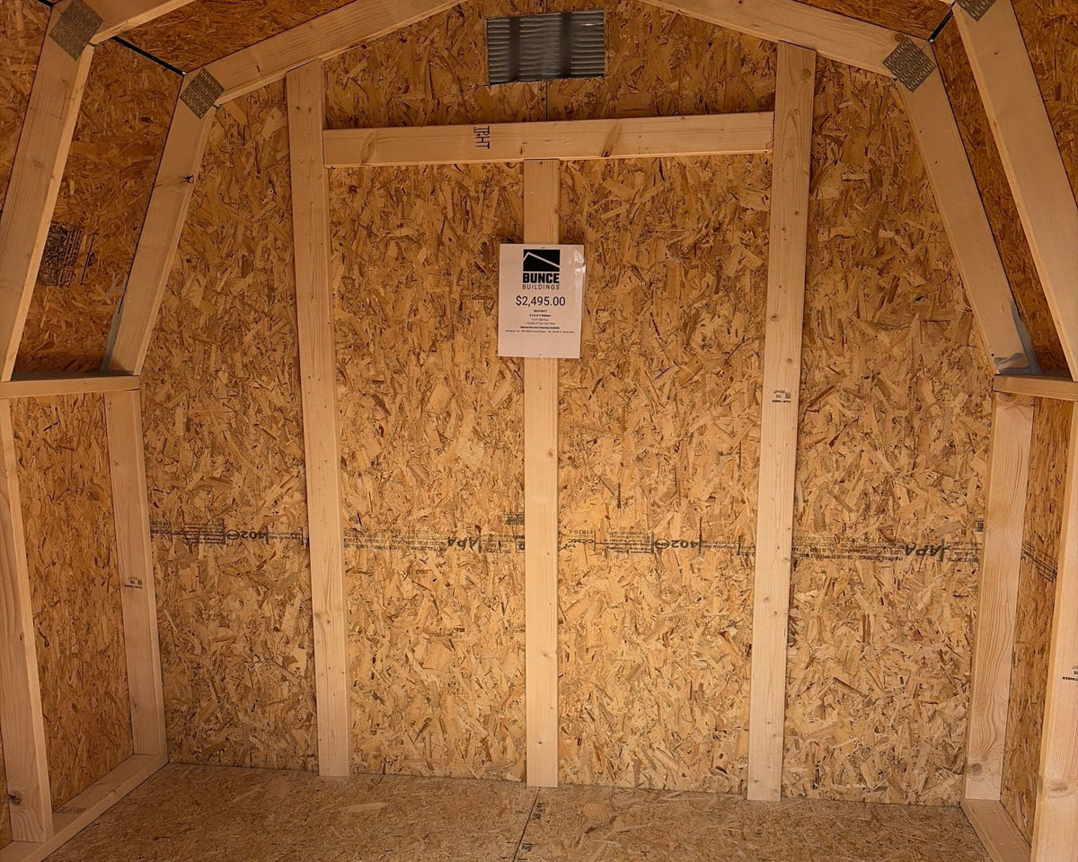 8 X 8 4' Wallbarn Shed (SKU: OBLR - 26077) Bunce Buildings OBLR-26077