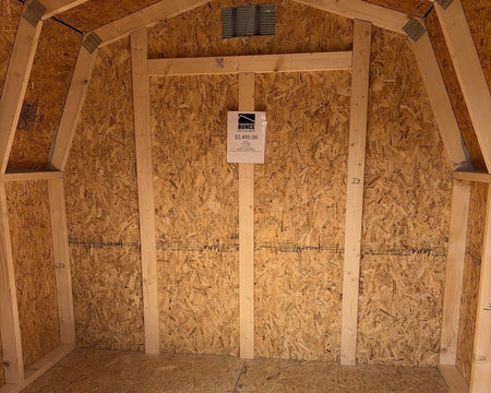 8 X 8 4' Wallbarn Shed (SKU: OBLR - 26077) Bunce Buildings OBLR-26077