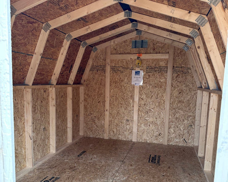 8 X 12 4' Wallbarn Shed (SKU: OBWS - 25183) Bunce Buildings OBWS-25183