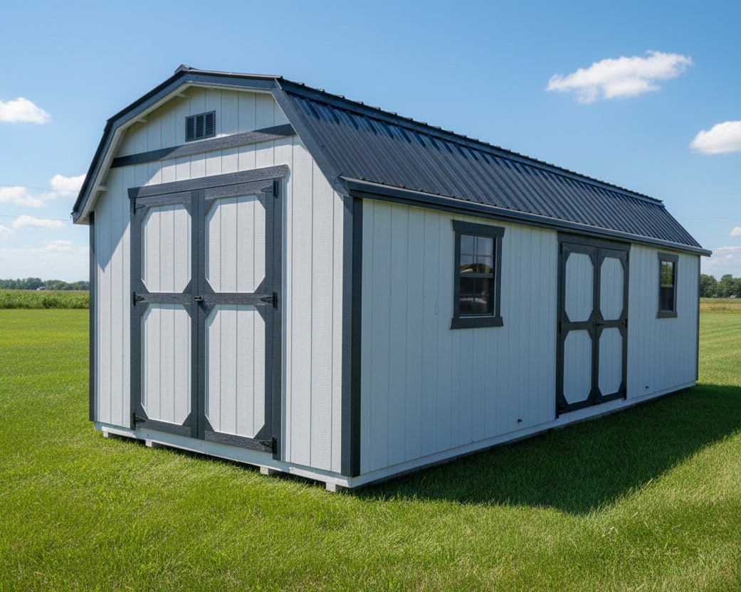 12 X 28 Amish Shed (SKU: OBAS - 25026) Bunce Buildings OBAS-25026