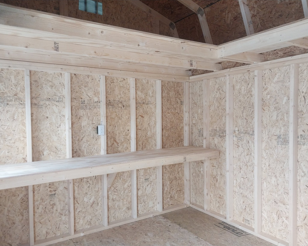 10 X 12 Amish Shed (SKU: OBAS - 26217) Bunce Buildings OBAS-26217