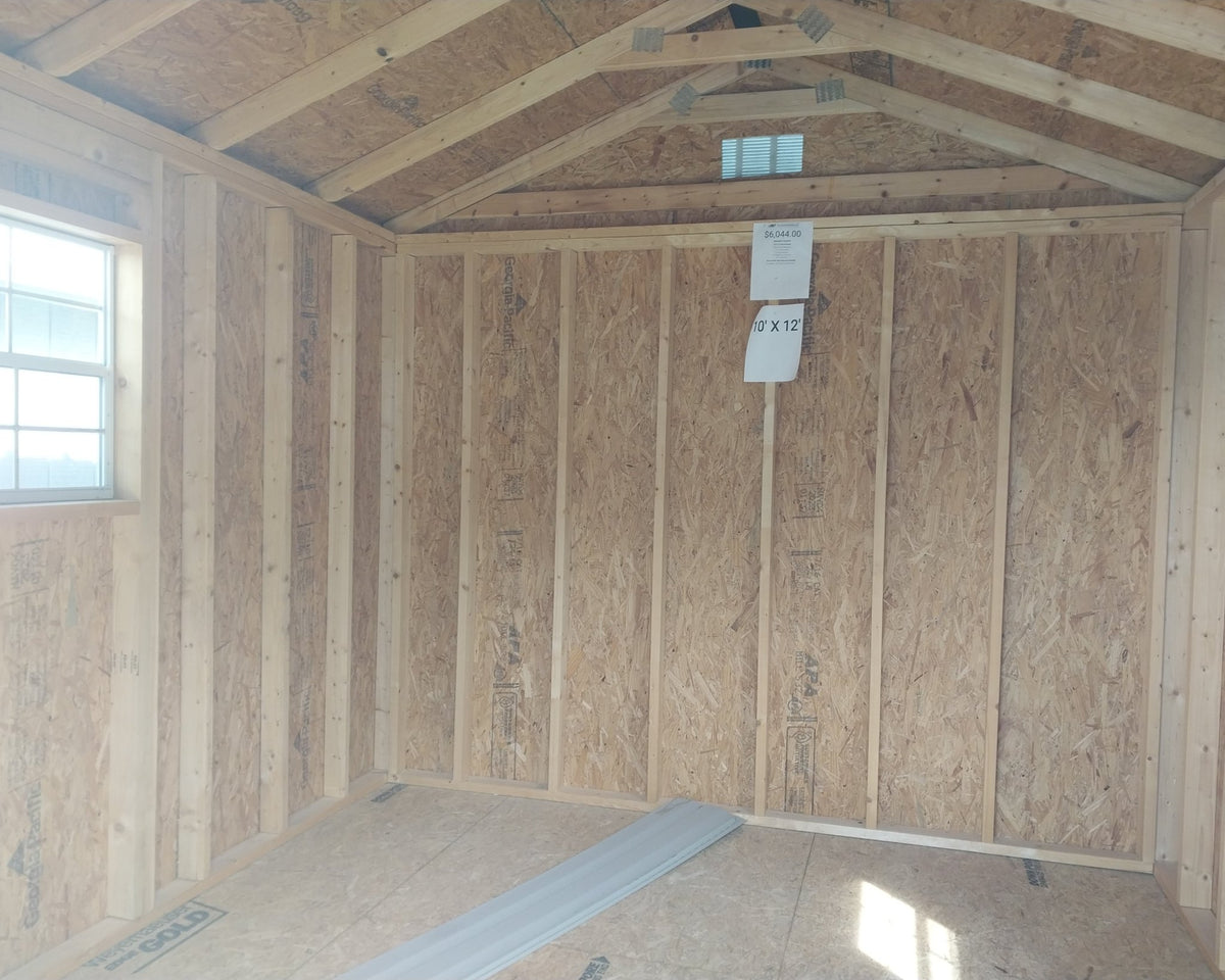 12 X 12 A - Frame Shed (SKU: OBLB000678JA3949) Bunce Buildings OBLB000678JA3949