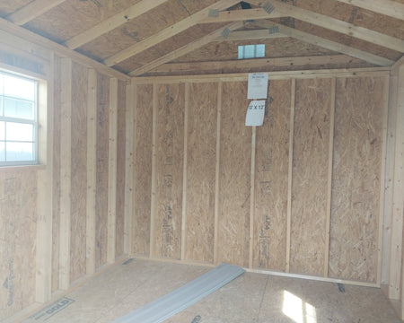 12 X 12 A - Frame Shed (SKU: OBLB000678JA3949) Bunce Buildings OBLB000678JA3949