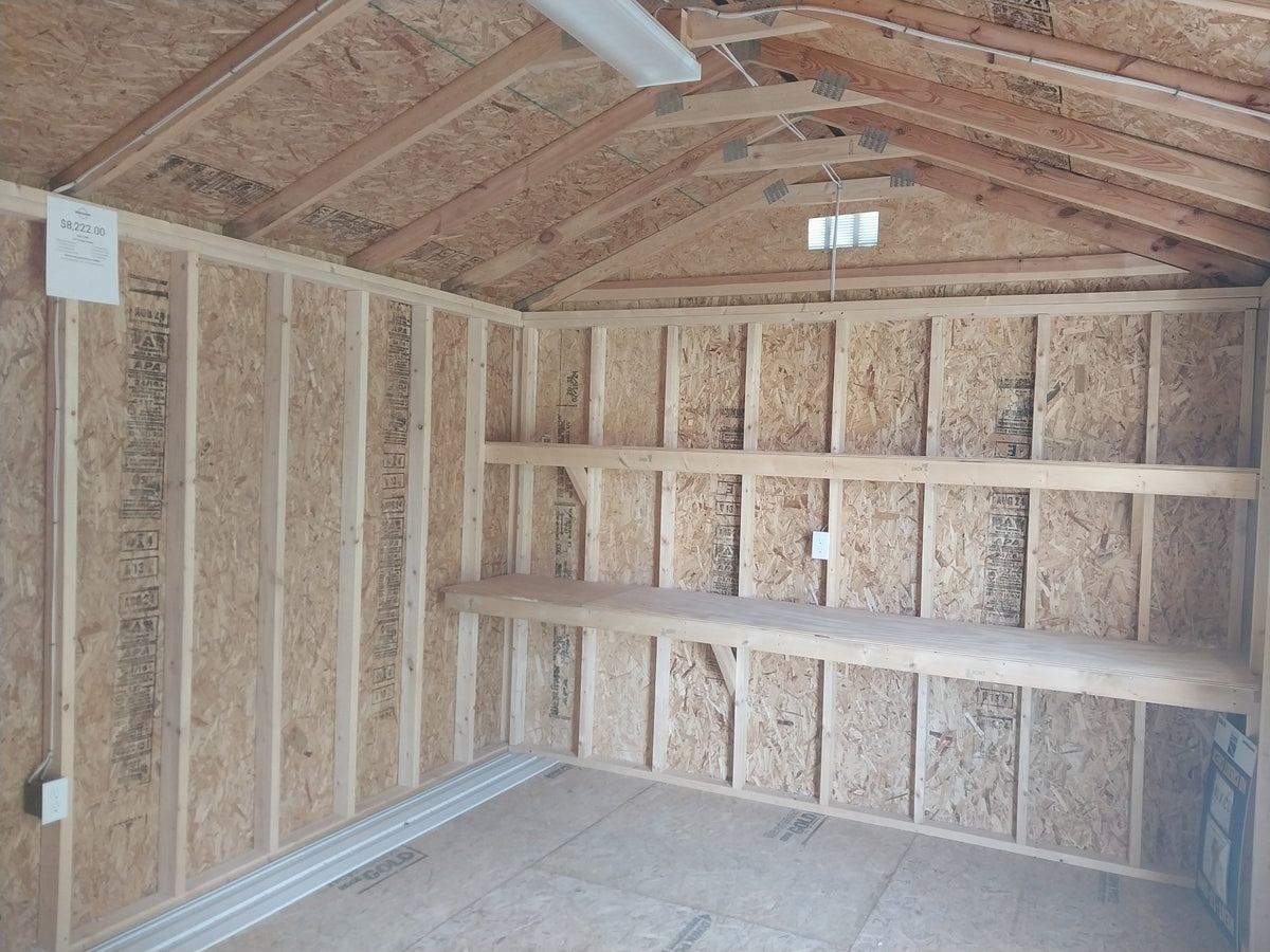12 X 16 A - Frame Shed (SKU: OBLC - 21847) Bunce Buildings OBLC-21847