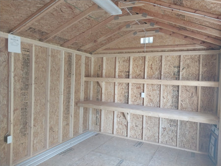 12 X 16 A - Frame Shed (SKU: OBLC - 21847) Bunce Buildings OBLC-21847