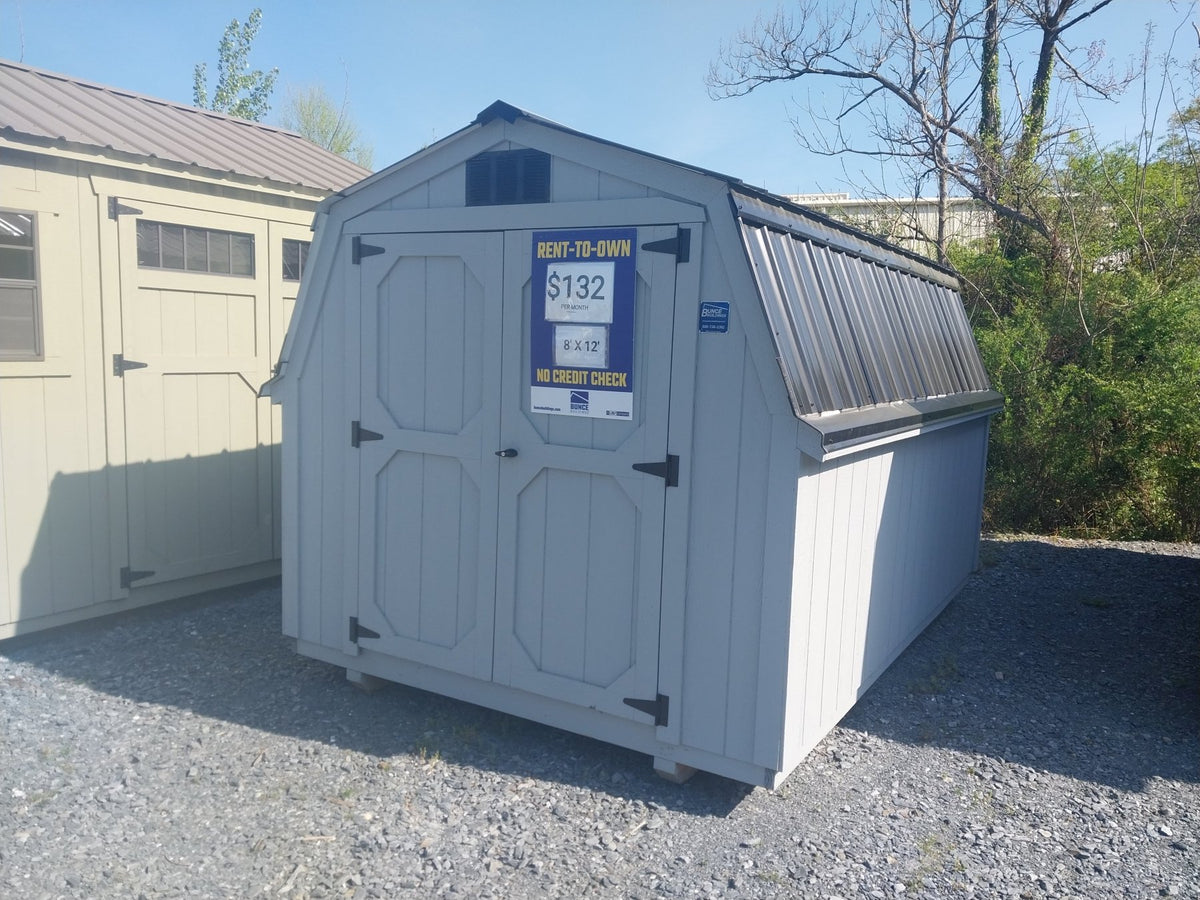8 X 12 4' Wallbarn Shed (SKU: OBAS - 25739) Bunce Buildings OBAS-25739