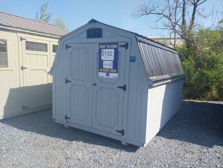 8 X 12 4' Wallbarn Shed (SKU: OBAS - 25739) Bunce Buildings OBAS-25739