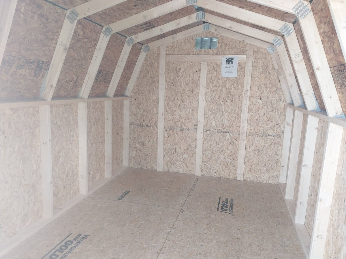 8 X 12 4' Wallbarn Shed (SKU: OBAS - 25739) Bunce Buildings OBAS-25739