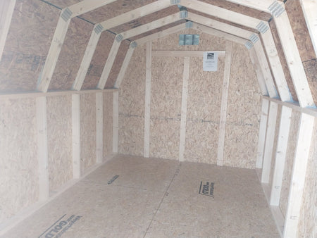 8 X 12 4' Wallbarn Shed (SKU: OBAS - 25739) Bunce Buildings OBAS-25739