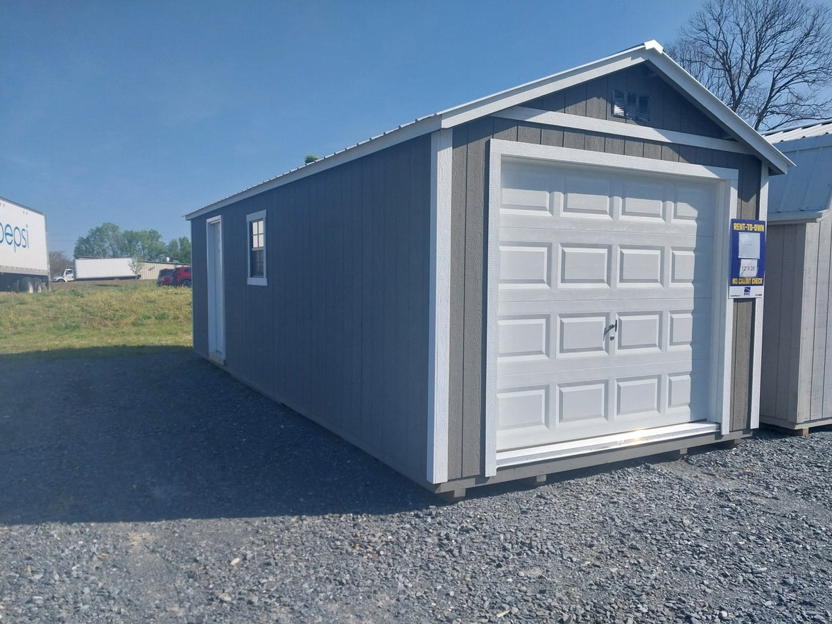 12 X 28 A - Frame Shed (SKU: OBWA - 24453) Bunce Buildings OBWA-24453