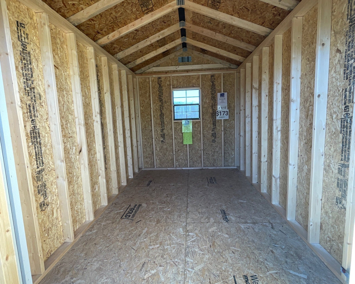 8 X 12 A - Frame Shed (SKU: OBRH - 23474) Bunce Buildings OBRH-23474