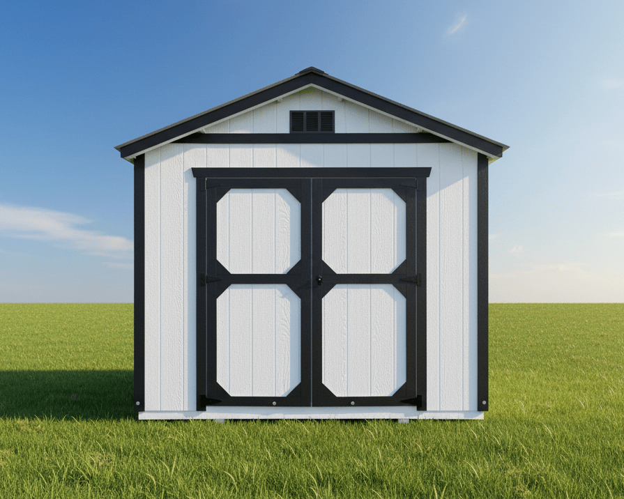 10 X 12 A - Frame Shed (SKU: OBCV - 25436) Bunce Buildings OBCV-25436