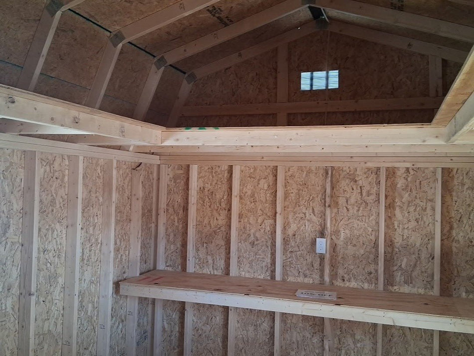 10 X 16 A - Frame Shed (SKU: OBSD - 25726) Bunce Buildings OBSD-25726