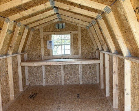 8 X 16 4' Wallbarn Shed (SKU: OBGB - 25906) Bunce Buildings OBGB-25906