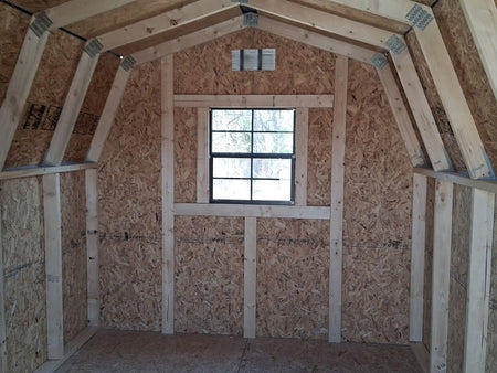 8 X 12 4' Wallbarn Shed (SKU: OBSD - 25917) Bunce Buildings OBSD-25917