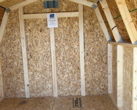 8 X 10 4' Wallbarn Shed (SKU: OBGB - 26296) Bunce Buildings OBGB-26296