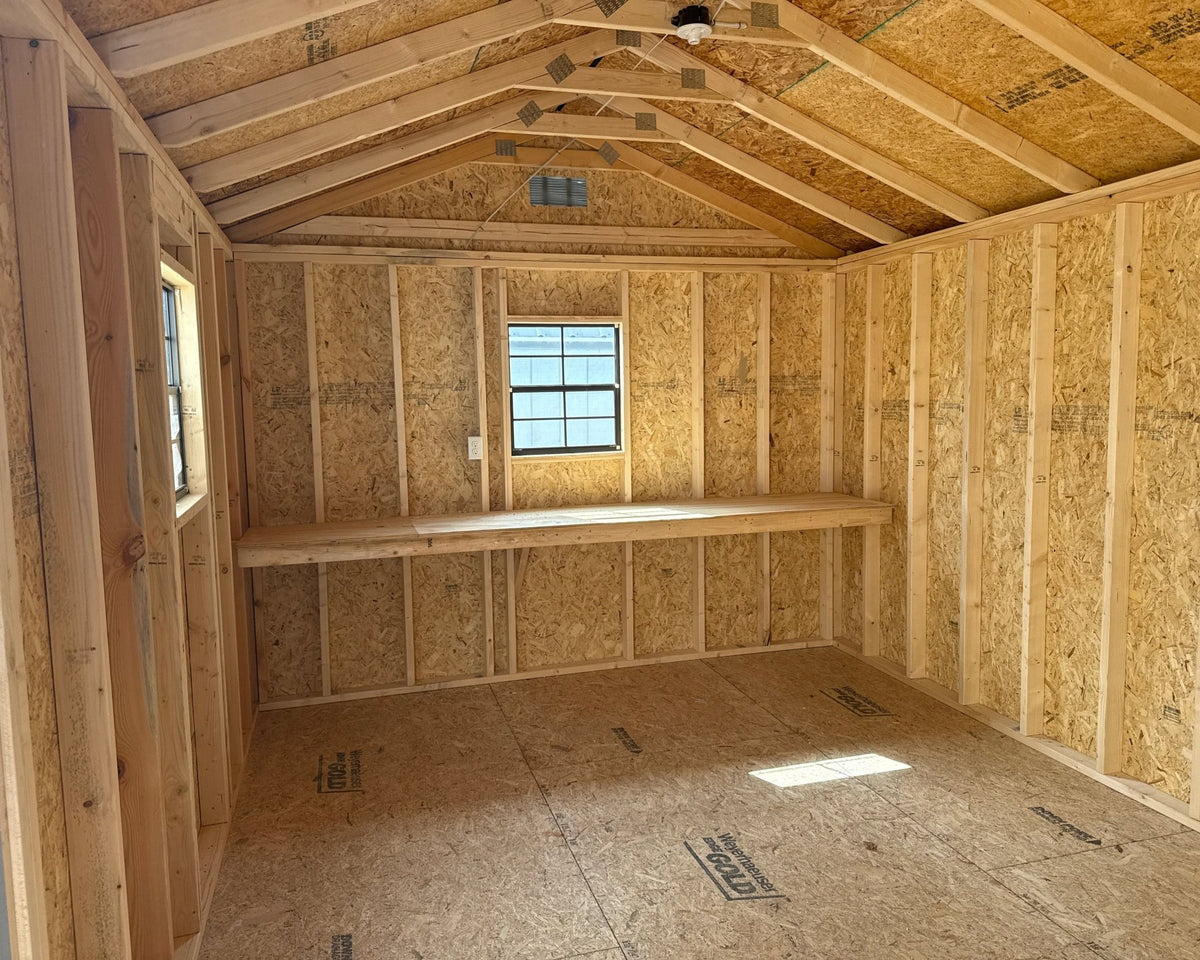 12 X 28 A - Frame Shed (SKU: OBLE - 25871) Bunce Buildings OBLE-25871