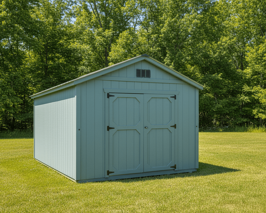 12 X 12 A - Frame Shed (SKU: OBMV - 23583) Bunce Buildings OBMV-23583